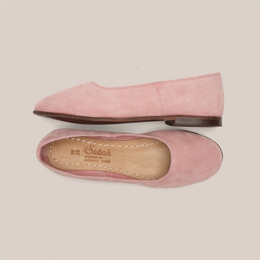 Babet - Dusty Pink Suede (Womens)