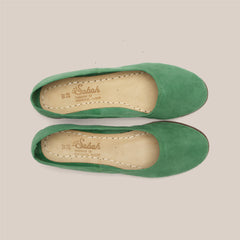 Babet - Green Suede (Womens)