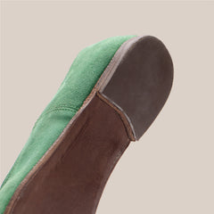 Babet - Green Suede (Womens)