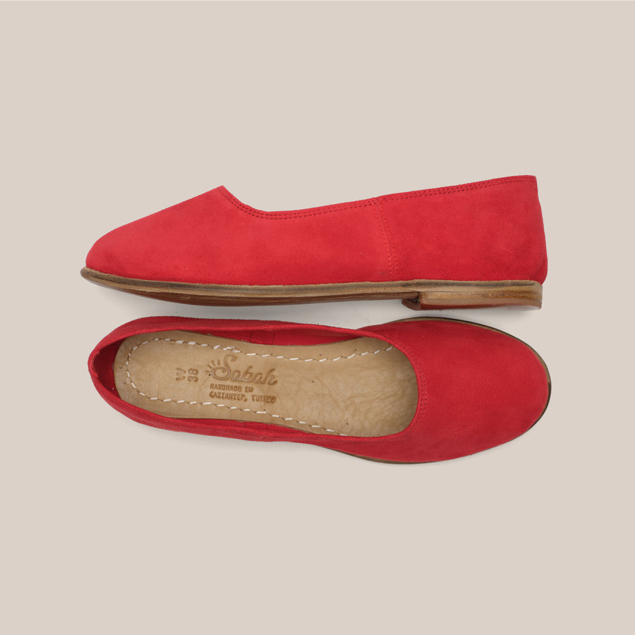 Babet - Red Suede (Womens)