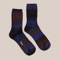 Yarn Dye Socks - Dusk