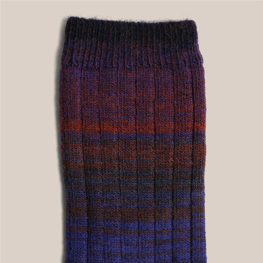 Yarn Dye Socks - Dusk