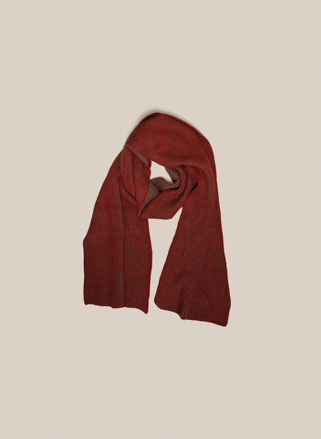 Sabah Crimson Wool Scarf