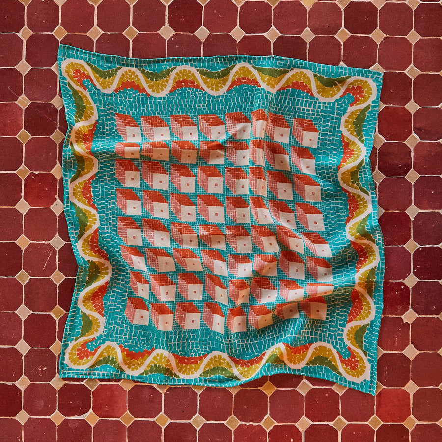 Zeugma Aqua Bandana by Sabah
