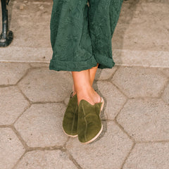 Greenwich Green Corduroy Baba (Womens)