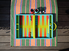 Backgammon Traveler's Case Set - Malibu
