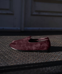 The Bolo for Drake's - Burgundy Suede