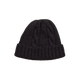 Cable Knit Beanie - Charcoal