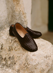 The Woven Bolo for Drake's - Brown (Mens)