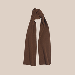Tricot x Sabah Cashmere Scarf - Marron