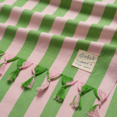 Sabah Peshtemal - Rhubarb Stripe