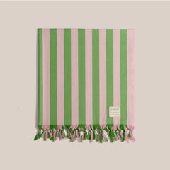 Sabah Peshtemal - Rhubarb Stripe