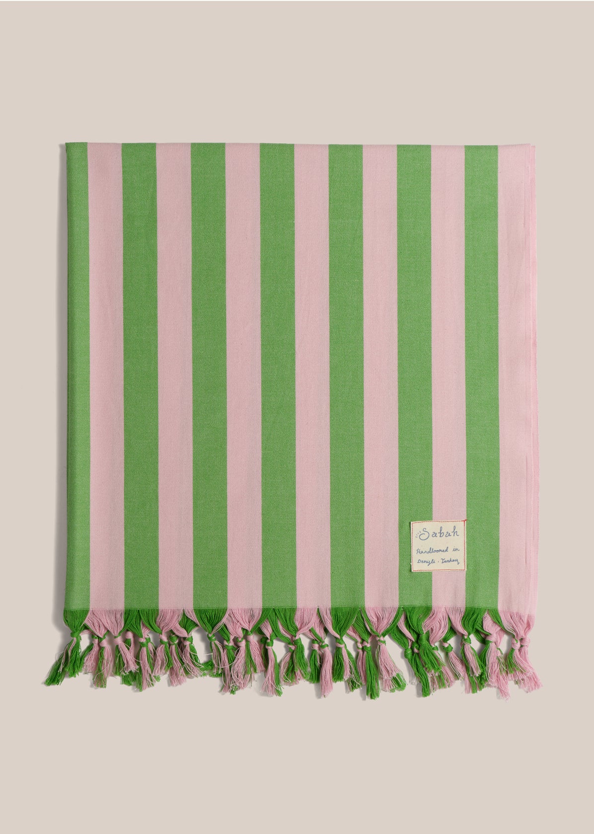 Sabah Peshtemal - Rhubarb Stripe