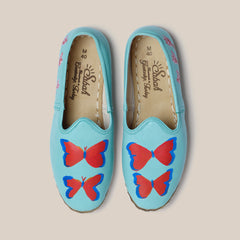 Mens 40 - Mint Butterfly