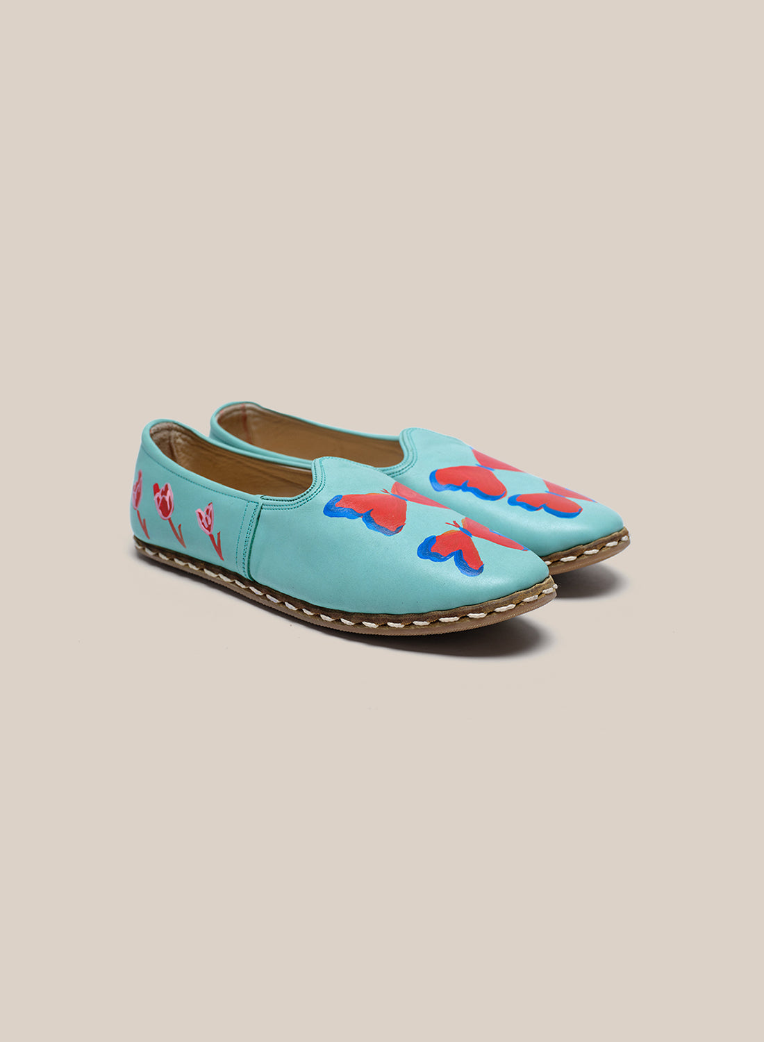 Mens 40 - Mint Butterfly
