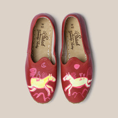 Mens 40 - Red Equine