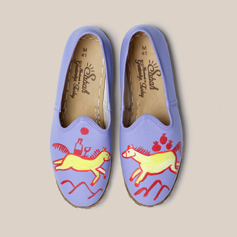 Mens 41 - Lavender Equine