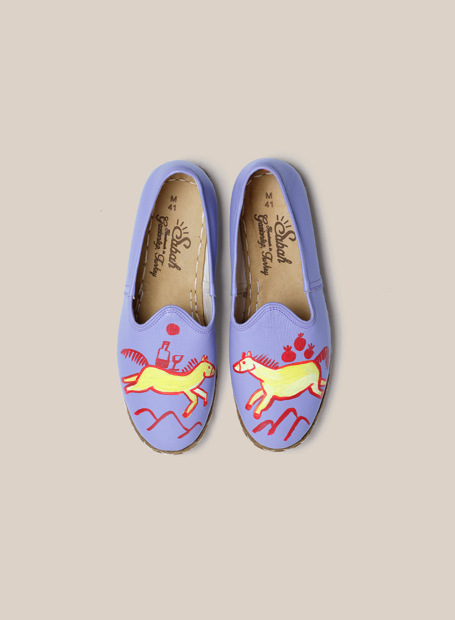 Mens 41 - Lavender Equine