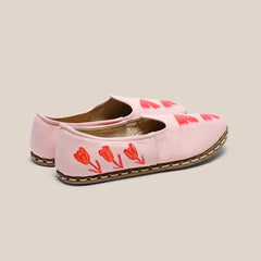 Mens 43 - Light Pink Butterfly