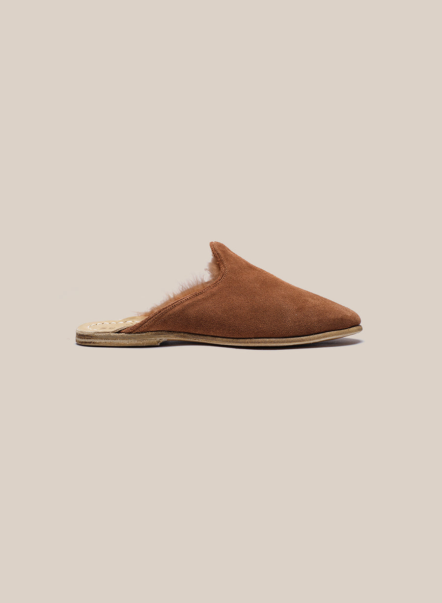 Chestnut Shearling Baba (Mens)