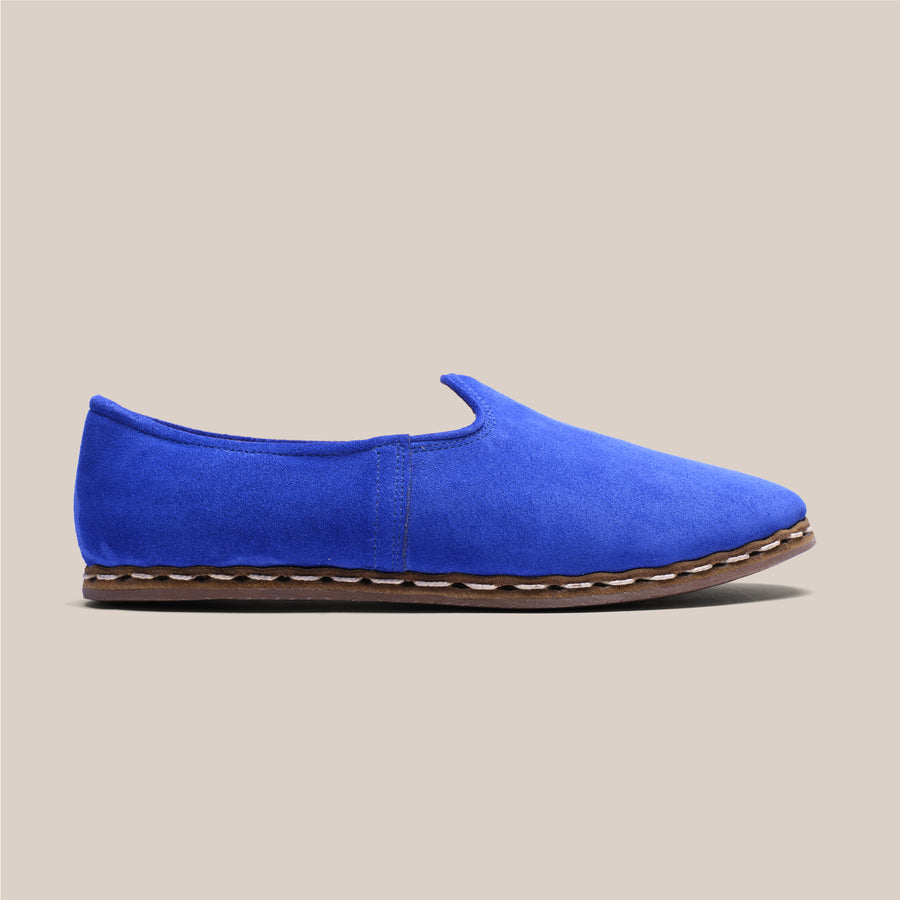 Electric Blue Suede Sabah (Mens)