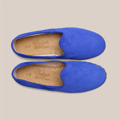 Electric Blue Suede Sabah (Mens)