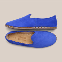 Electric Blue Suede Sabah (Mens)