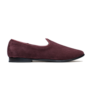The Bolo for Drake's - Burgundy Suede
