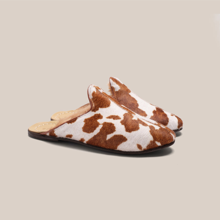 Brown Cow Shearling Baba (Mens)