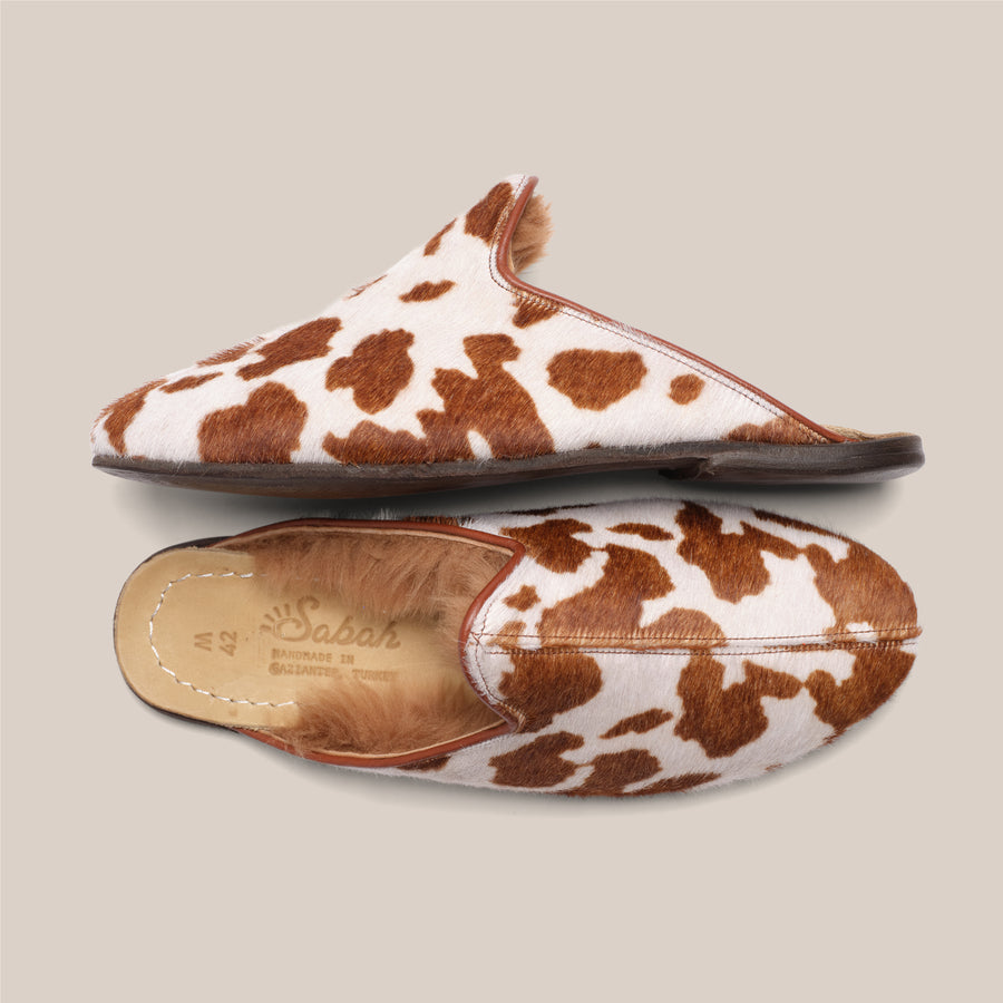 Brown Cow Shearling Baba (Mens)