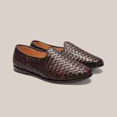 The Woven Bolo for Drake's - Brown (Mens)