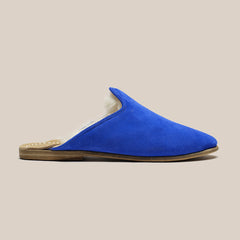 Electric Blue Shearling Baba (Mens)