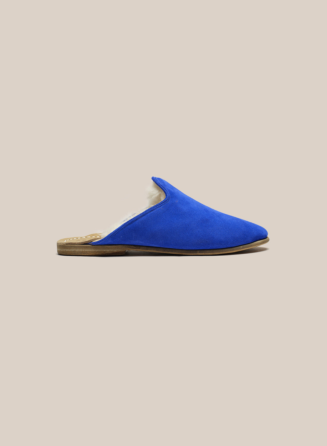 Electric Blue Shearling Baba (Mens)