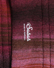Yarn Dye Socks - Crimson