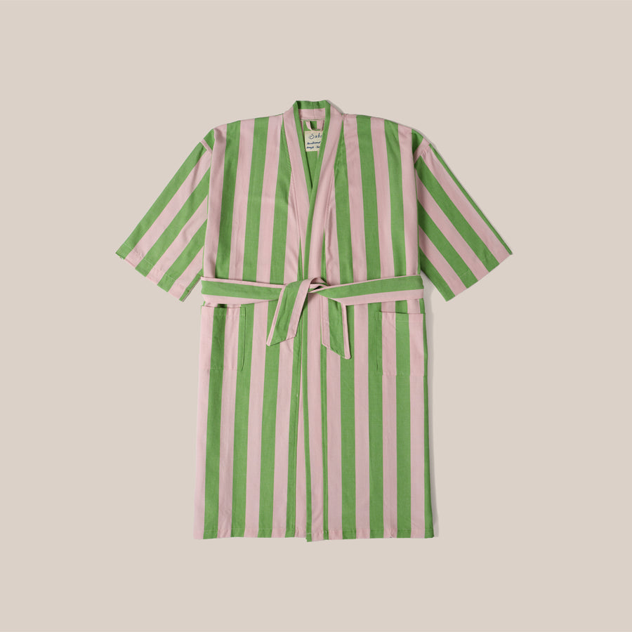 Bodrum Robe - Rhubarb