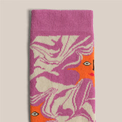 Myfawnwy Cosmic Sun Socks