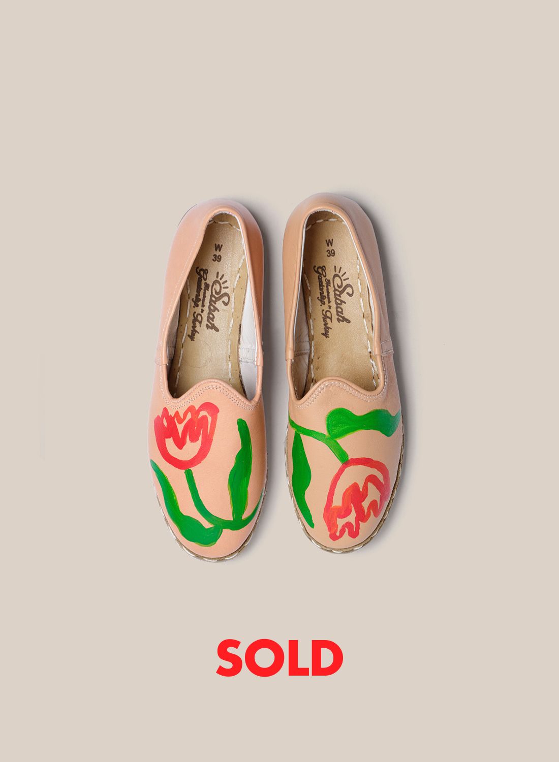 Womens 39 - Natural Floral