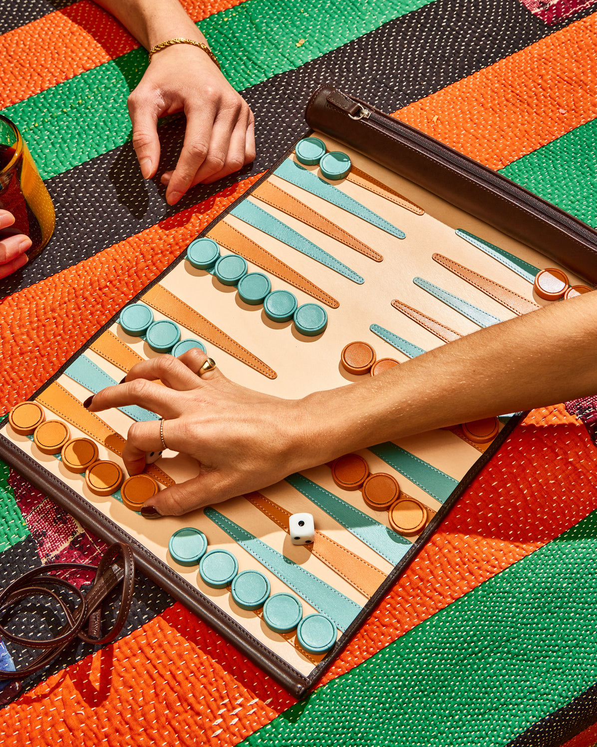 Travel Backgammon Board - Milano