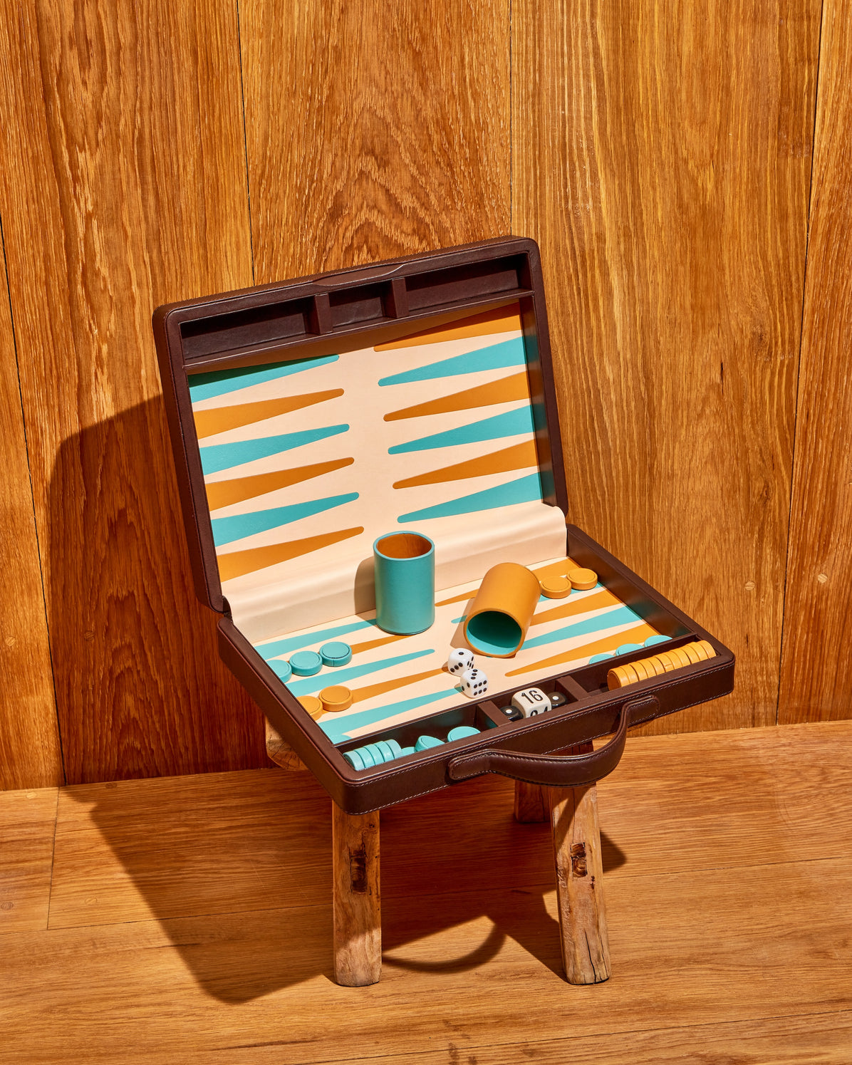 Backgammon Traveler's Case Set - Milano