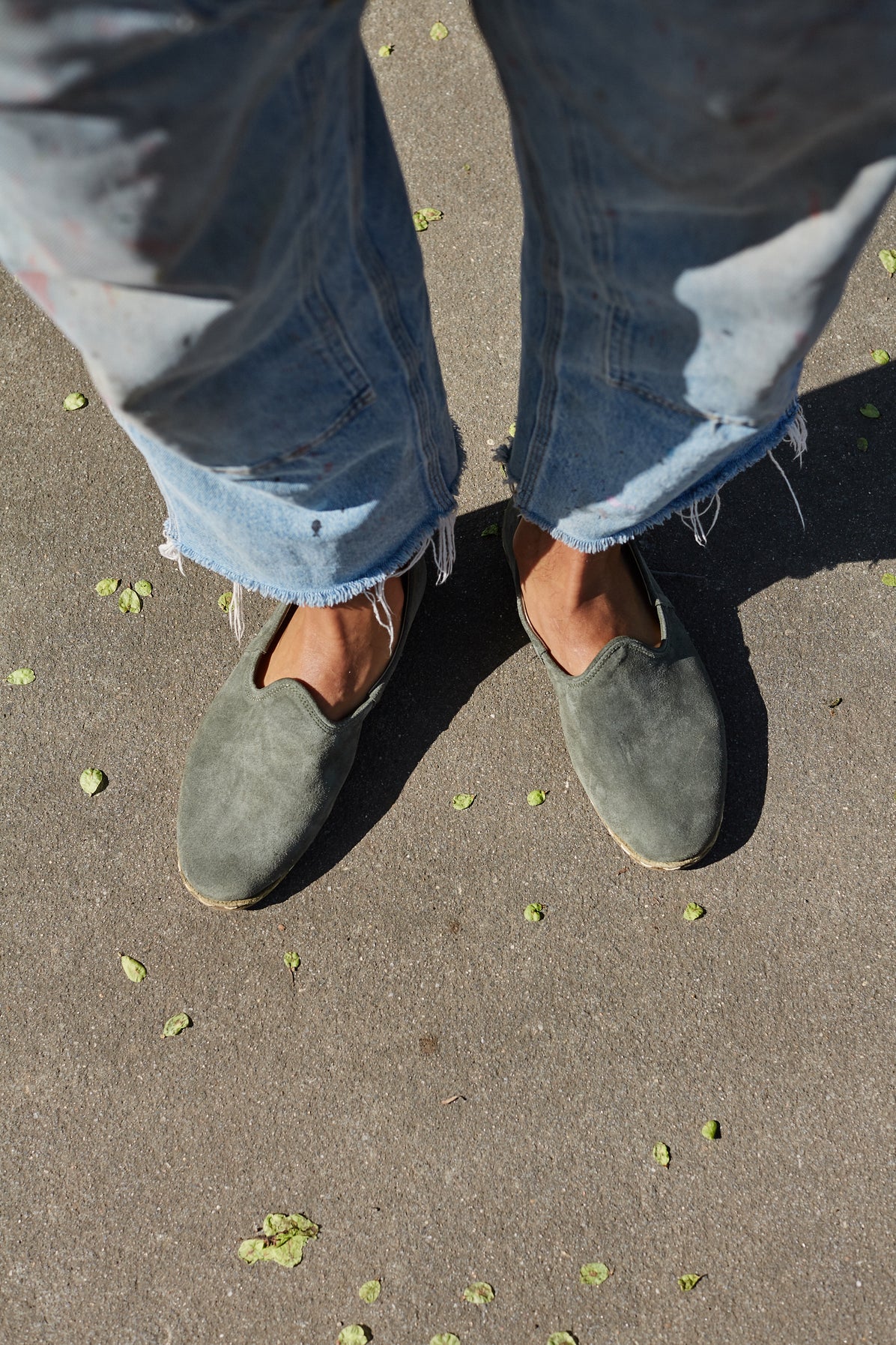 Pepé Green Suede Sabah (Mens)