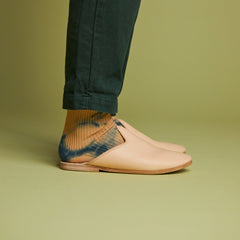 Hand Tie-Dyed Pradu Sock By Philip Huang