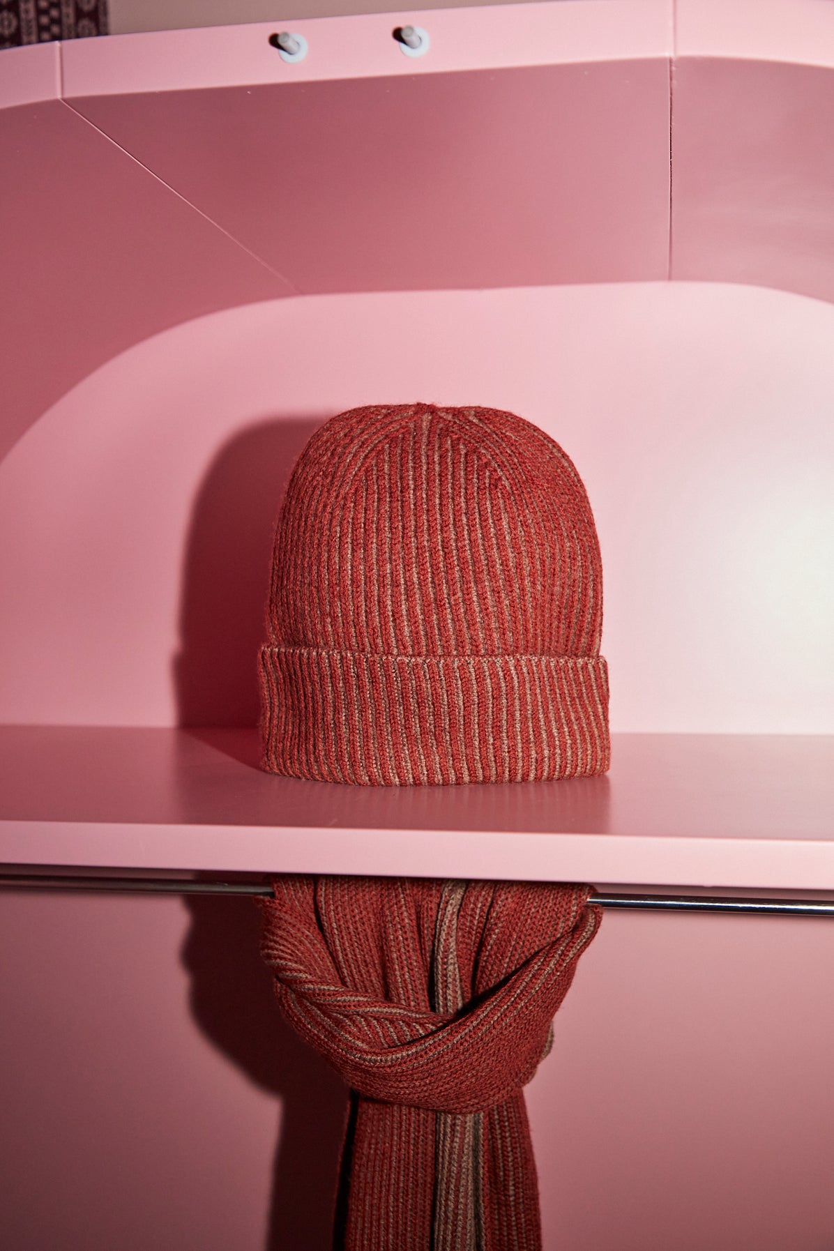 Sabah Crimson Wool Beanie