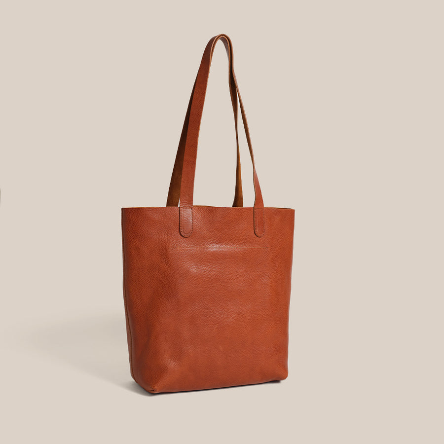 Traveler Tote - Cognac