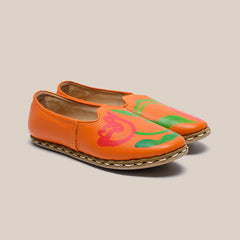 Womens 36 - Orange Floral