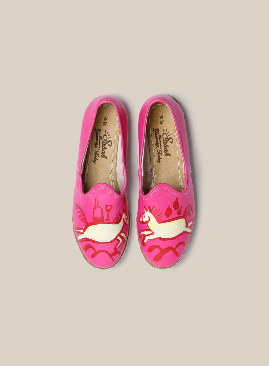 Womens 37 - Pink Equine