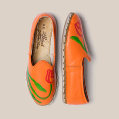 Womens 38 - Orange Floral