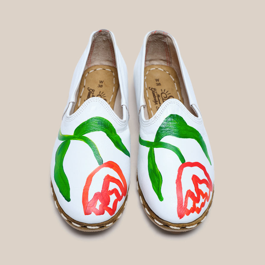 Womens 38 - White Floral