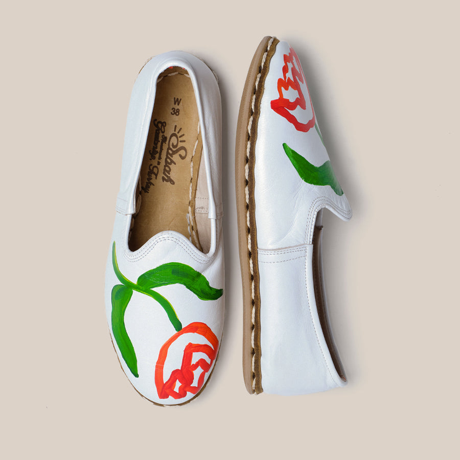 Womens 38 - White Floral