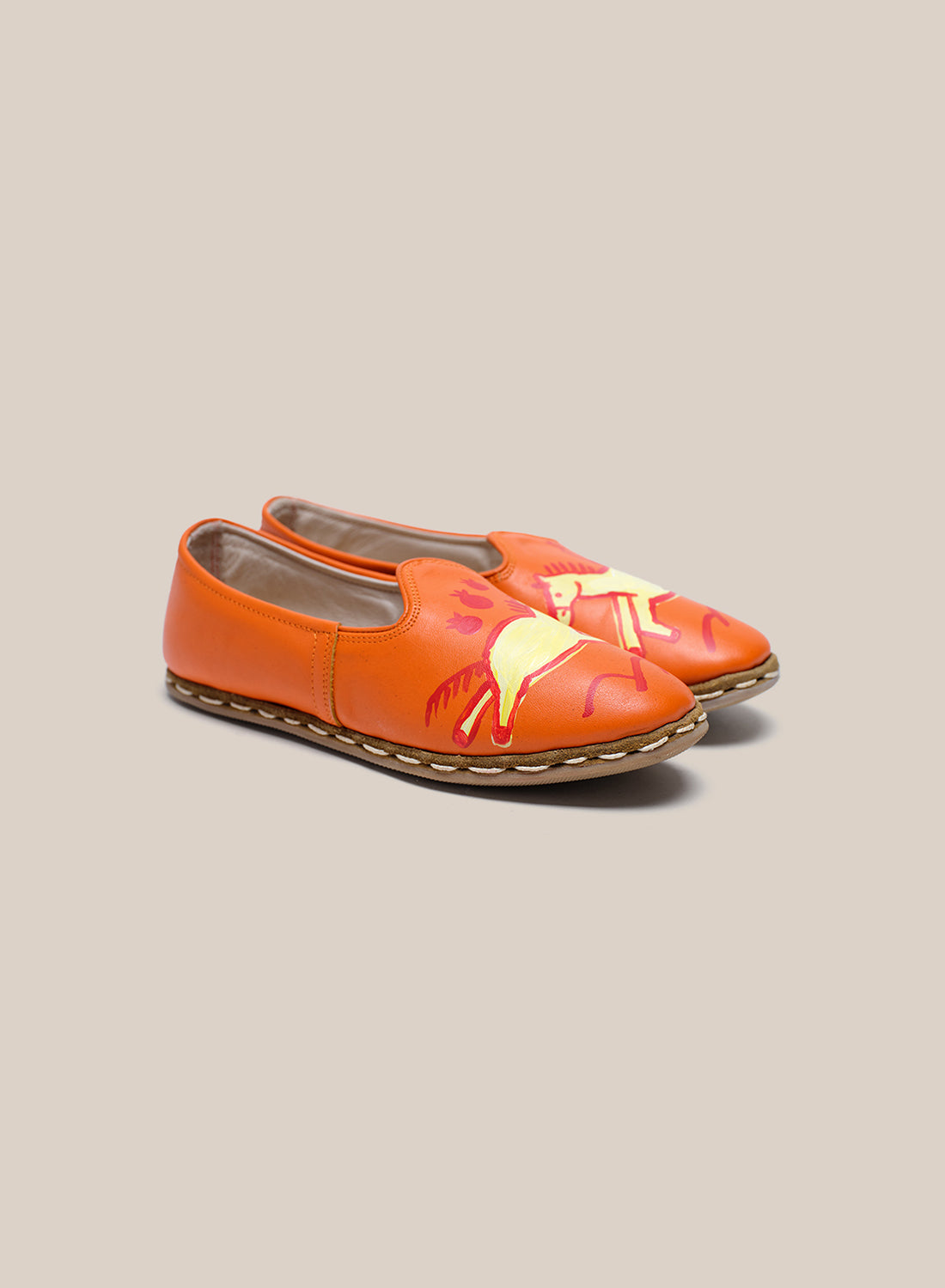 Womens 38 - Orange Equine