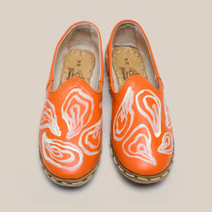 Womens 38 - Orange Oyster